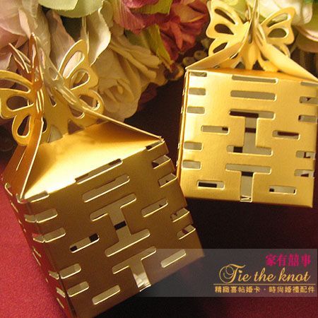 30pcs christmas halloween candy cookie box wedding candy box ribbon Wholesale And Retail Chinese New Year Candy Box Wedding Favors Gift Box