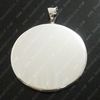 BeadSnice Hanger Base Lege Bezel Cabochon-instelling voor uw sieraden maken Past Fits 25mm Ronde Cabochon Gat 3x5mm ID10820