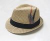 Paja de ala Sombreros Gorras Con Pluma Cap sombrero del verano unisex Café Blanco Negro Caqui Purple Style Mix