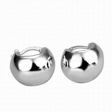 Vente en gros - le plus bas prix de Noël cadeau 925 Sterling Silver Fashion boucles d'oreilles E116