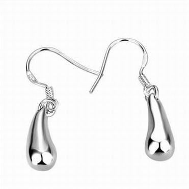 Vente en gros - Prix le plus bas cadeau de Noël 925 Sterling Silver Fashion Boucles d'oreilles E036