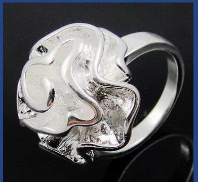 Hurtownie - detaliczna najniższa cena prezent świąteczny, Darmowa wysyłka, nowy pierścień mody 925 srebrny YR005