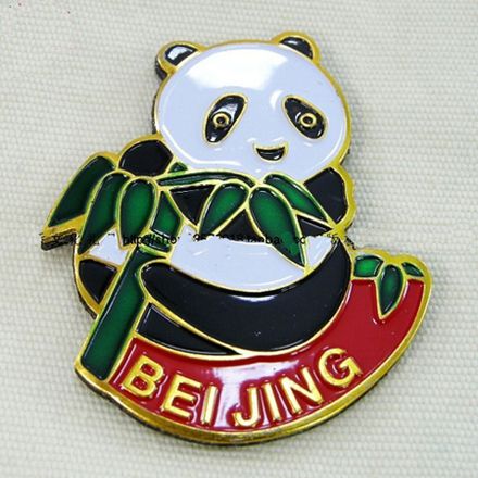 Petit cloisonné Panda magnétique réfrigérateur autocollant glacière aimant style chinois réfrigérateur aimant autocollants livraison gratuite