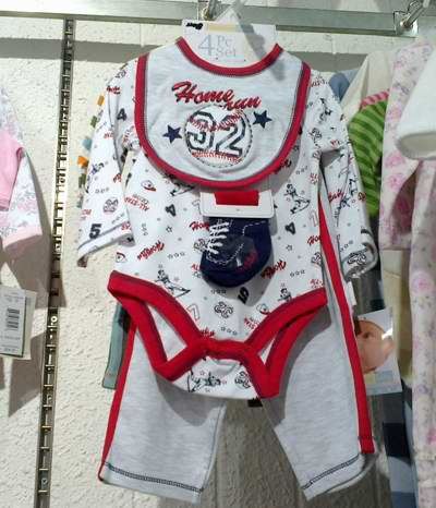 Set 4 pezzi Vitamine baby Uniformi vestiti Pagliaccetti Berretti con bretelle Pant pigiama Pagliaccetto Body # 1624