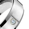 Diamond Ringen Carbide Tungsten Ringen Mode-sieraden Wedding Bands voor Mannen Verlovingsringen