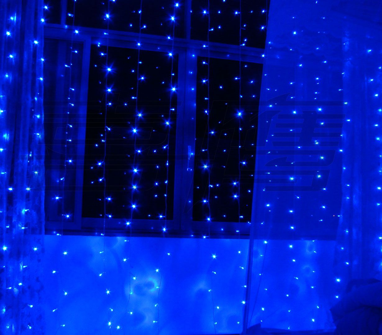600 LED Bulbs 6m*3m Curtain Lights,Christmas ornament light,Fairy Wedding Flash LED Colored lights Waterproof led strip lighting led strips