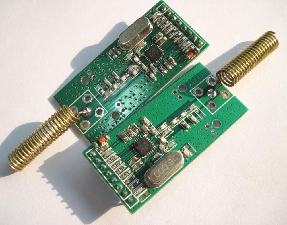 New 2 X Wireless RF Transceiver Module 433Mhz CC1101 CC1100 BV074 CF