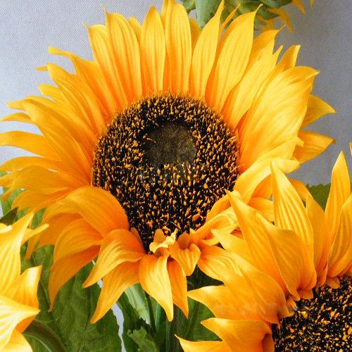 2019 High Quality Artificial Flower Sunflowers Silk Flowers Single Sun