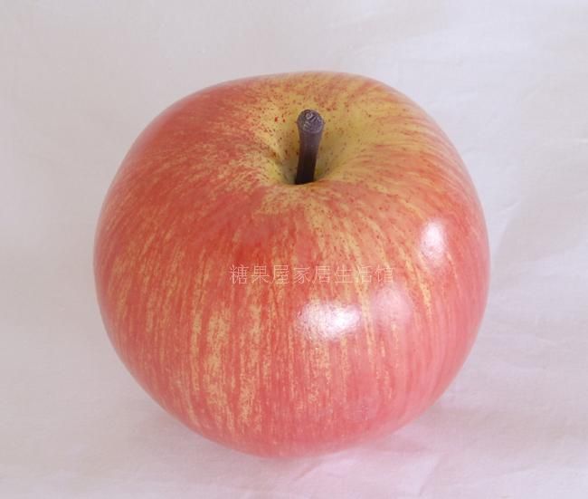 Large red Apples Home Decorative Plastic Artificial Fruit