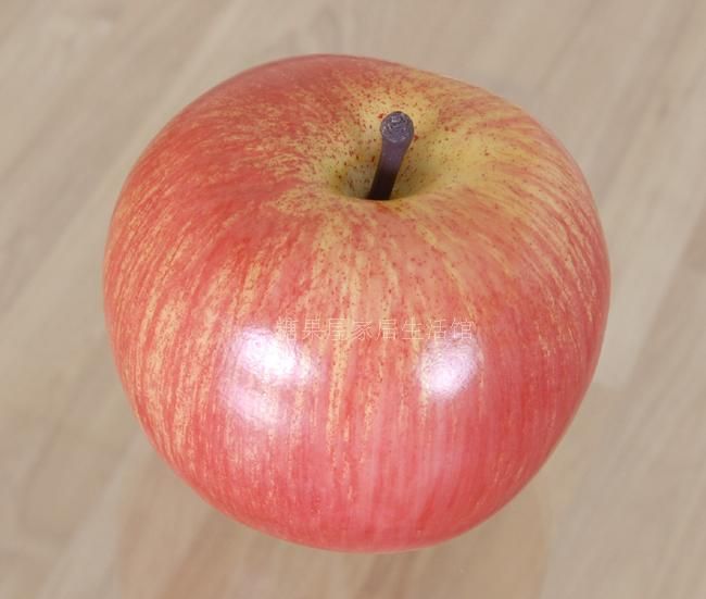 / Büyük kırmızı Elmalar Ev Dekoratif Plastik Yapay Meyve