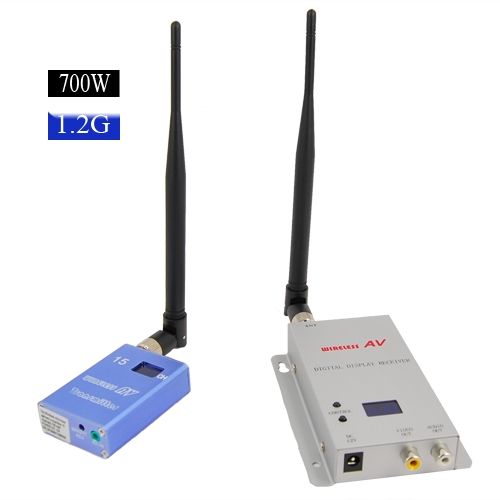 CCTV Wireless Transmitter And Receiver Kit 1.2ghz 15CH 700MW AV Video