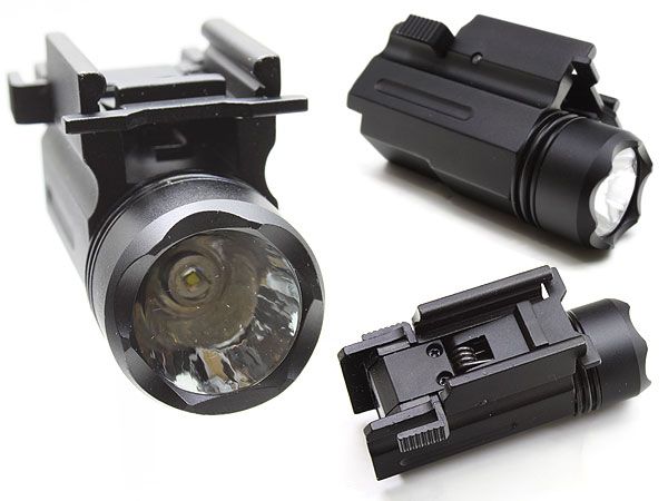 / NcStar Tacitcal Pistol LED Flashlight w / montaggio a sgancio rapido