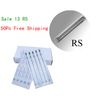 Disposable Tattoo Needles Premade Sterile 13RS Round Shader 50pcs Tattoo Needles