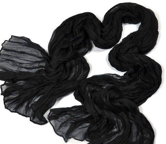 Weihnachten neue Leinen Silk Schal Langer Schal Scarve vitage Solid Clacor Fold Baumwollfrau Multicolor 10 stücke