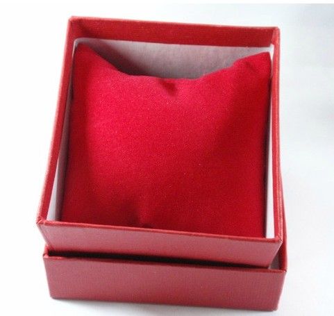 8 * 8.5 * 5.5cm MIX Färg Armband Klockor Fodral Gift Smycken Necklace Box 