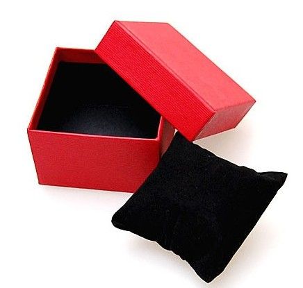 200 pz * braccialetti orologio box regalo gioielli collana box 8 * 8.5 * 5.5 cm