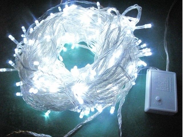 

wholesale 300LED 30M string lamp Christmas lights garden out door lamps white