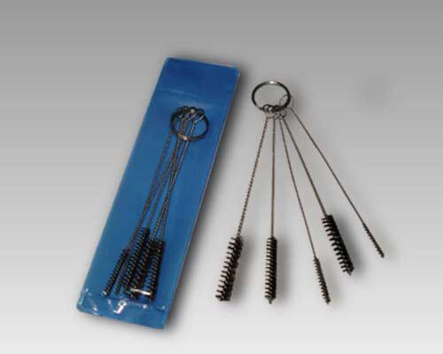 Machine à tatouer pointe aérographe fil Nylon KIT brosse de nettoyage Tubes buse pistolet