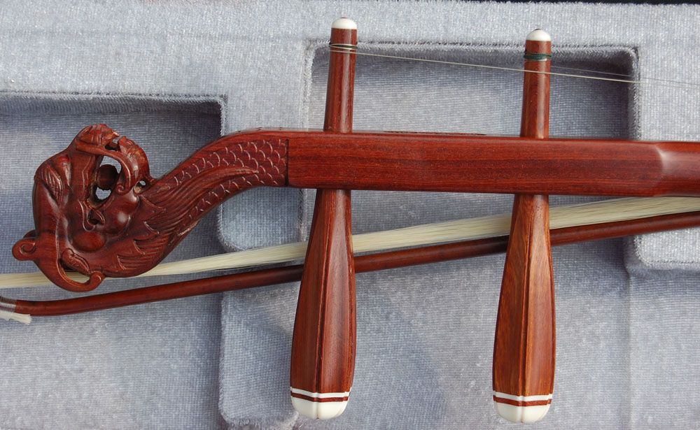 Instrumento musical de China al por mayor, erhu, erhu rojo del wingceltis, erhu principal del annatto, manufact directo