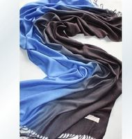 Женский мягкий шарф шаль Wrap женские шарфы 2-тон 30 цветов 7 шт./лот #A1002