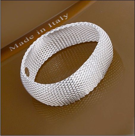 Hot new bracelet en argent sterling 925 de mode fermé réseau fille bijoux livraison gratuite 10piece / lot