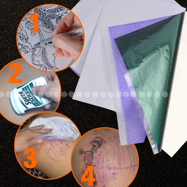 Tattoo Thermal Stencil Transfer Paper Spirit Supply Tattoo Transfer Paper + From Superledmall