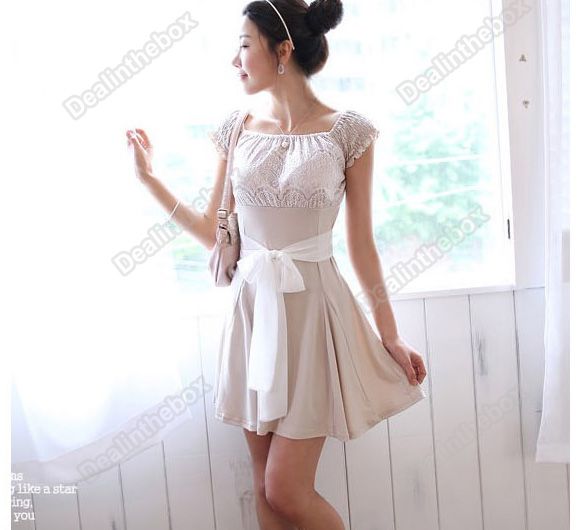 mini dress casual korea