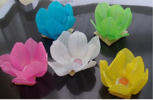 lotus flower paper lantern