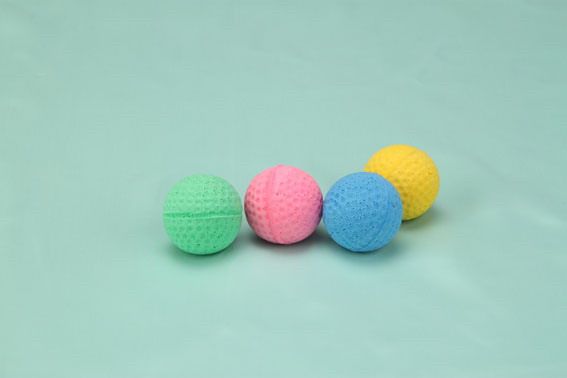 cat toy sponge balls