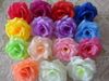 8cm silke Konstgjorda blommor Peony Rose Flower Head Camellia Bröllop Jul Hem Decora Mix Color Order