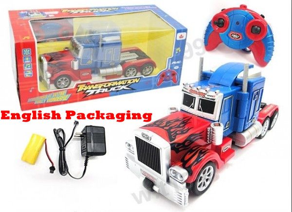 optimus prime remote control car