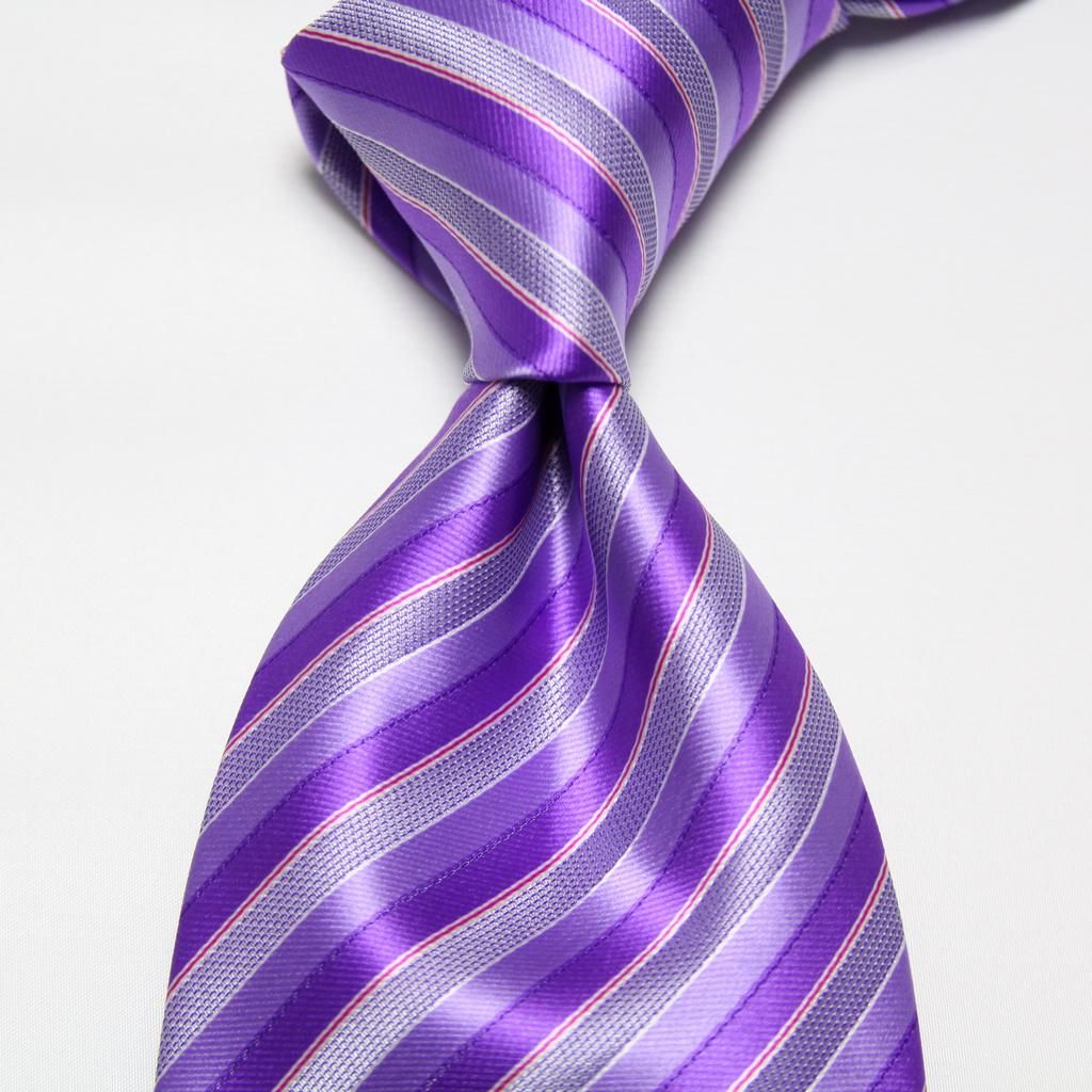 Neckties Purple Mens Ties Wedding Ties Striped Ties Dress Tie Wholesale
