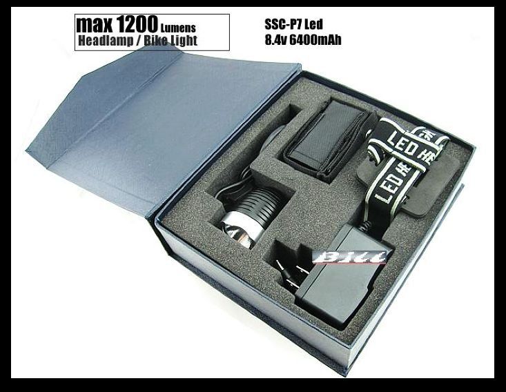 bicycle light and headlight 1200 lumens