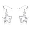 Dość wyjątkowa Swirl Star Tag Fashion (producent biżuterii) 20 sztuk A Dużo Kolczyki 925 Sterling Silver Jewelry Cena Fabryczna Moda