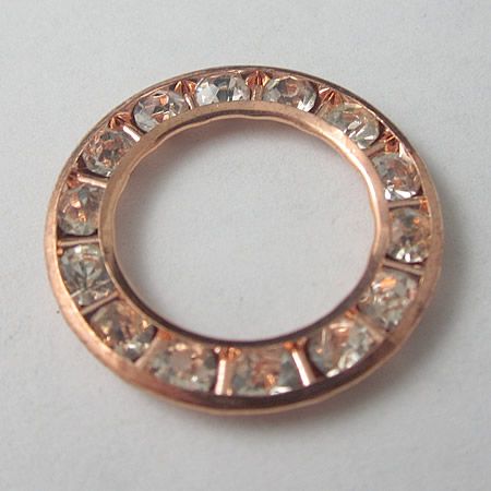 Strass-Rondell-Perlen, 22 mm, Nickelfrei, Bleisicher, ID19609