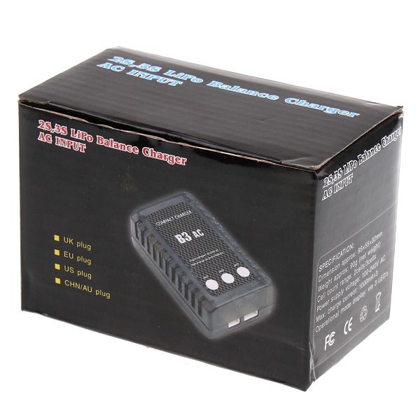 110 240V 3 LED Indicator Lights RC B3 LiPo 2S 3S Battery Balancer
