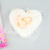 24 pcs/lot heart-shaped Facial Wash Cleaning PVA Puff Makeup Compress Puff Sponge For Face 110*80