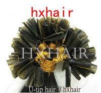 Wholesale 1000g quot Pre bonded I tip amp U tip Hair Extensions Remy Human Hair