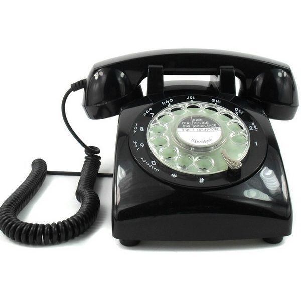 Vintage 1960 S Classic Rotary Dial Telephone Old Style Fashioned Classic Rotary Dial Telephone Old Style