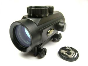 BSA 1x30 tactical Red/Green Dot rifle pistol Scope sight 20mm Weaver mount RD30