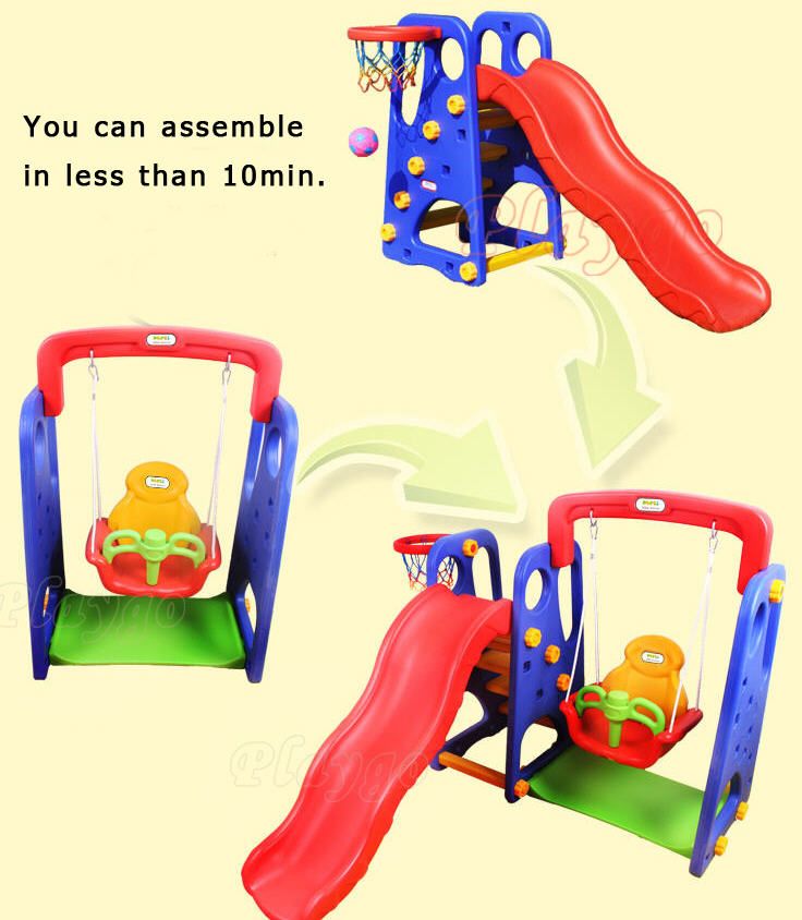Toddler Slide/Small Plastic Slide/ Indoor Slide/ Garden Slide From