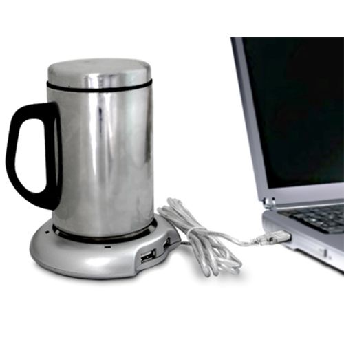 PORT USB HUB & TEA COFFEE CUP Heater WARMER PAD USB From Digitalpart