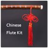Bra timbre klassiska nycklar bambu f flöjt dizi kit0123456810764