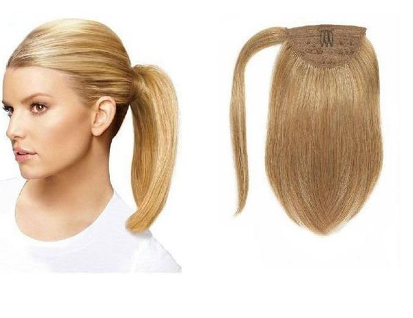 Whole Sale Price Straight Mid Length Bump Up Pony Hair Pieces