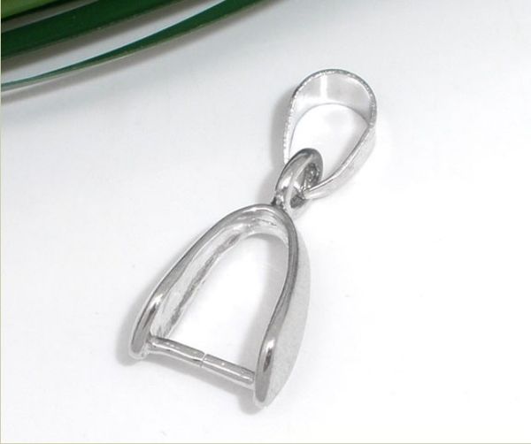 

Серебряный тон щепотку клип под залог бусины выводы 9x21mm бесплатная доставка