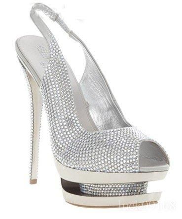 diamond platform shoes