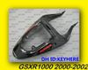 GSXR1000 R1000 2000-2002 00 01 02 Black Tail Fairing z tyłu, tylne nadwozie tylne, produkt wtórny