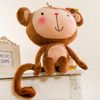 Maymun peluş oyuncaklar 60 cm büyük sevgili maymun bebek sevgili maymun (rastgele eğilimli yatmak için istasyon)