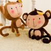 The Monkey Plush Toys 60 CM Large Lovers Monkey Doll Lovers Monkey Station To Lie Prone Randomly8836336