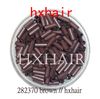 10000 stuks 28 mm koperen buis micro-ringen links kralen zwart DBrown bruin LBrown blond9278493